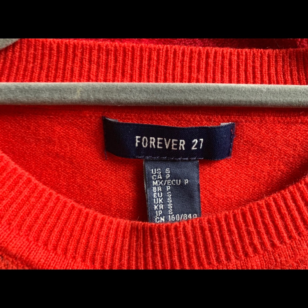 🤩forever 21 trendy red sweater! - Picture 5 of 6
